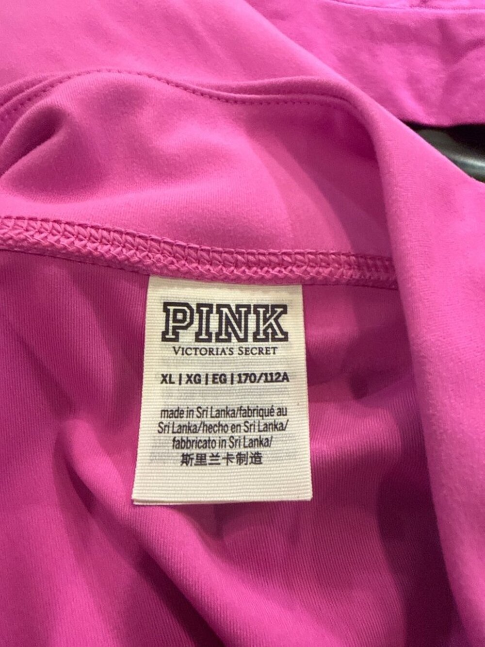 Victorias Secret Pink Womens 3-Piece Activewear Set - Jacket Sports Bra Leggings - Picture 2 of 6